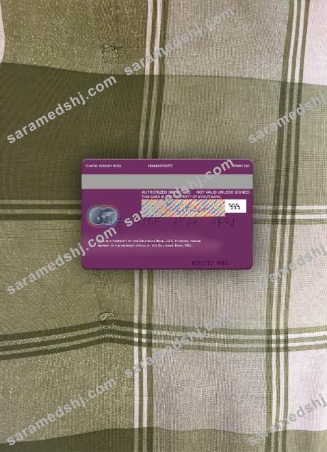 USA Deutsche Bank mastercard photolook back
